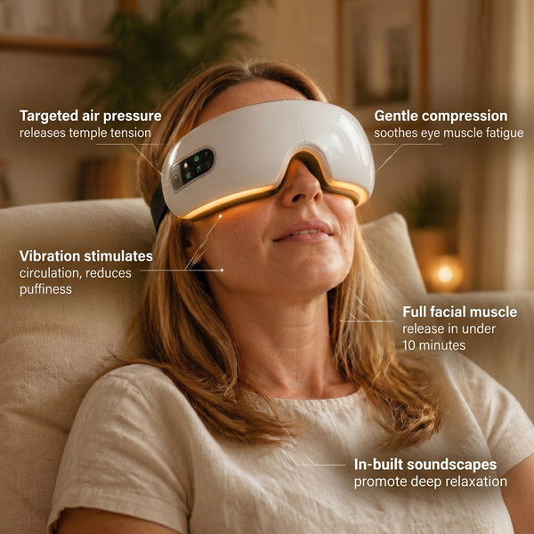 Heat Eye Massager - Ultimate Relaxation & Comfort