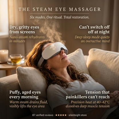 Steam Eye Massager - Banish Dark Circles & Enhance Sleep Quality