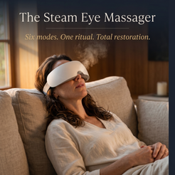 Advanced Thermal Steam Eye Massager