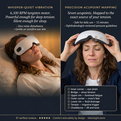 Steam Eye Massager - Banish Dark Circles & Enhance Sleep Quality